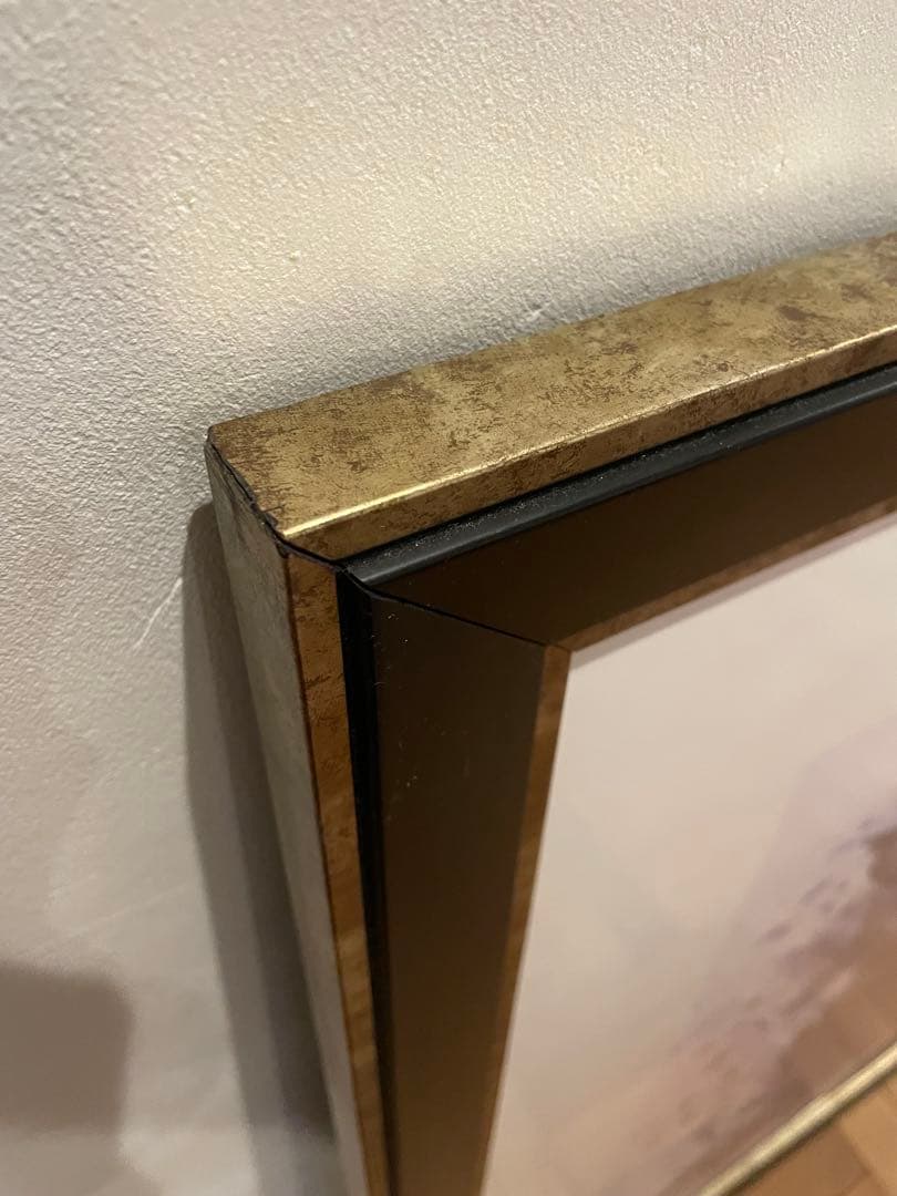 イヴ・クライン　アートポスター　額装　青