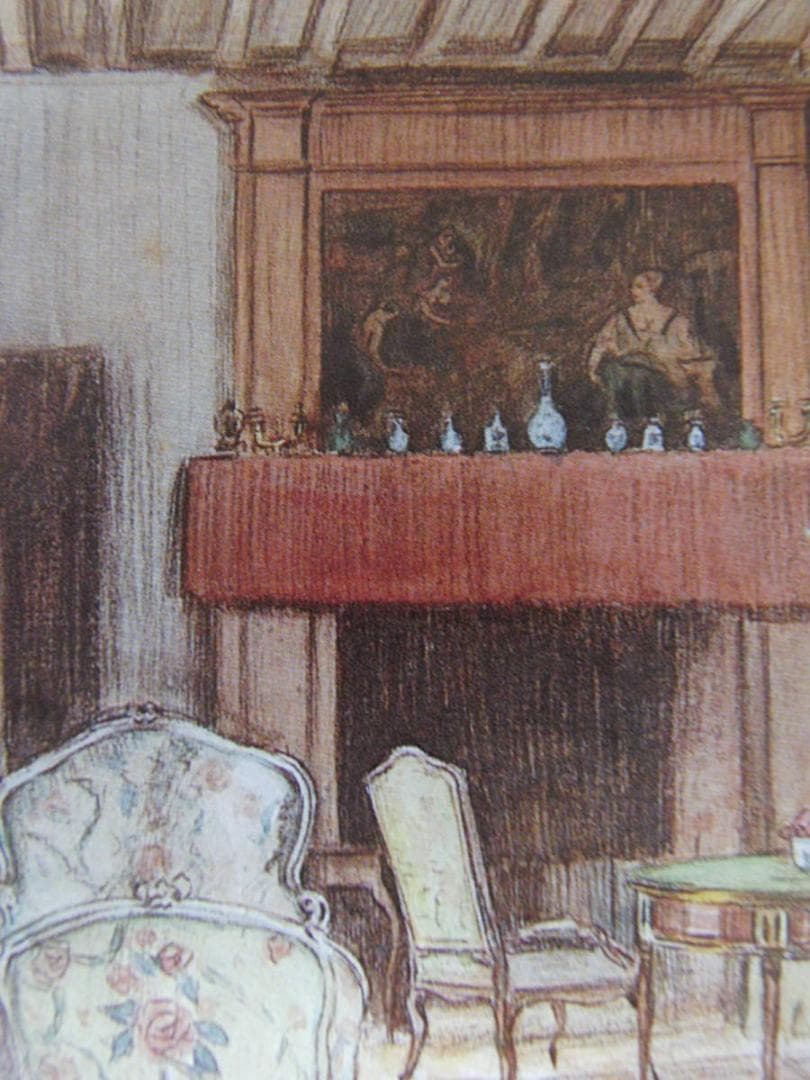 藤田嗣治、【Salon du chateau de Marzac】