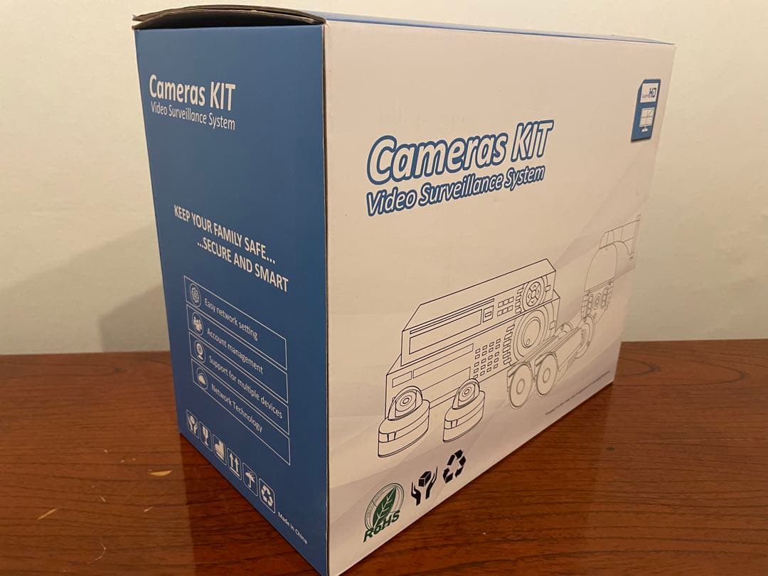 値下げしました　防犯カメラ　セット　新品　Cameras KIT Video