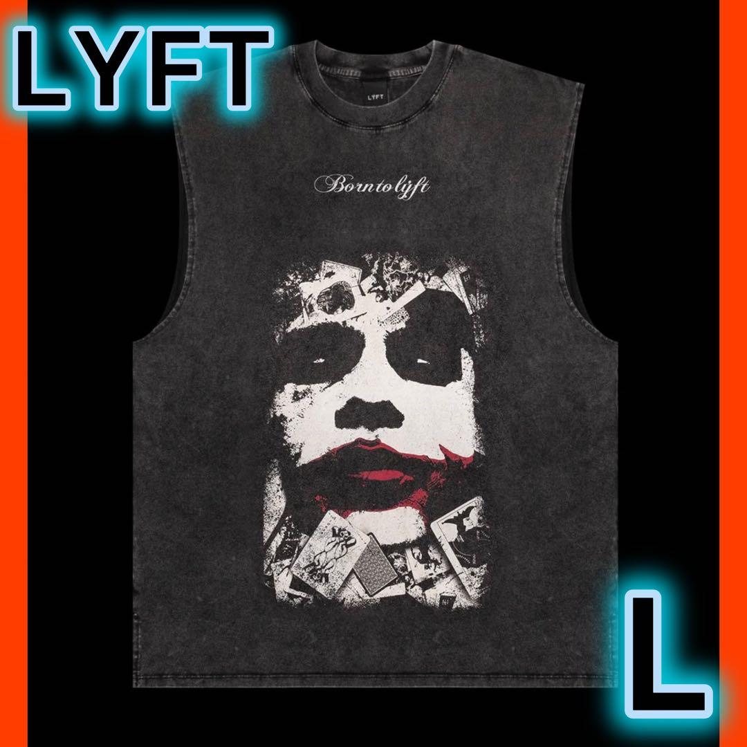 【完売品】リフト LYFT × BATMAN ジョーカー ノースリーブ　L