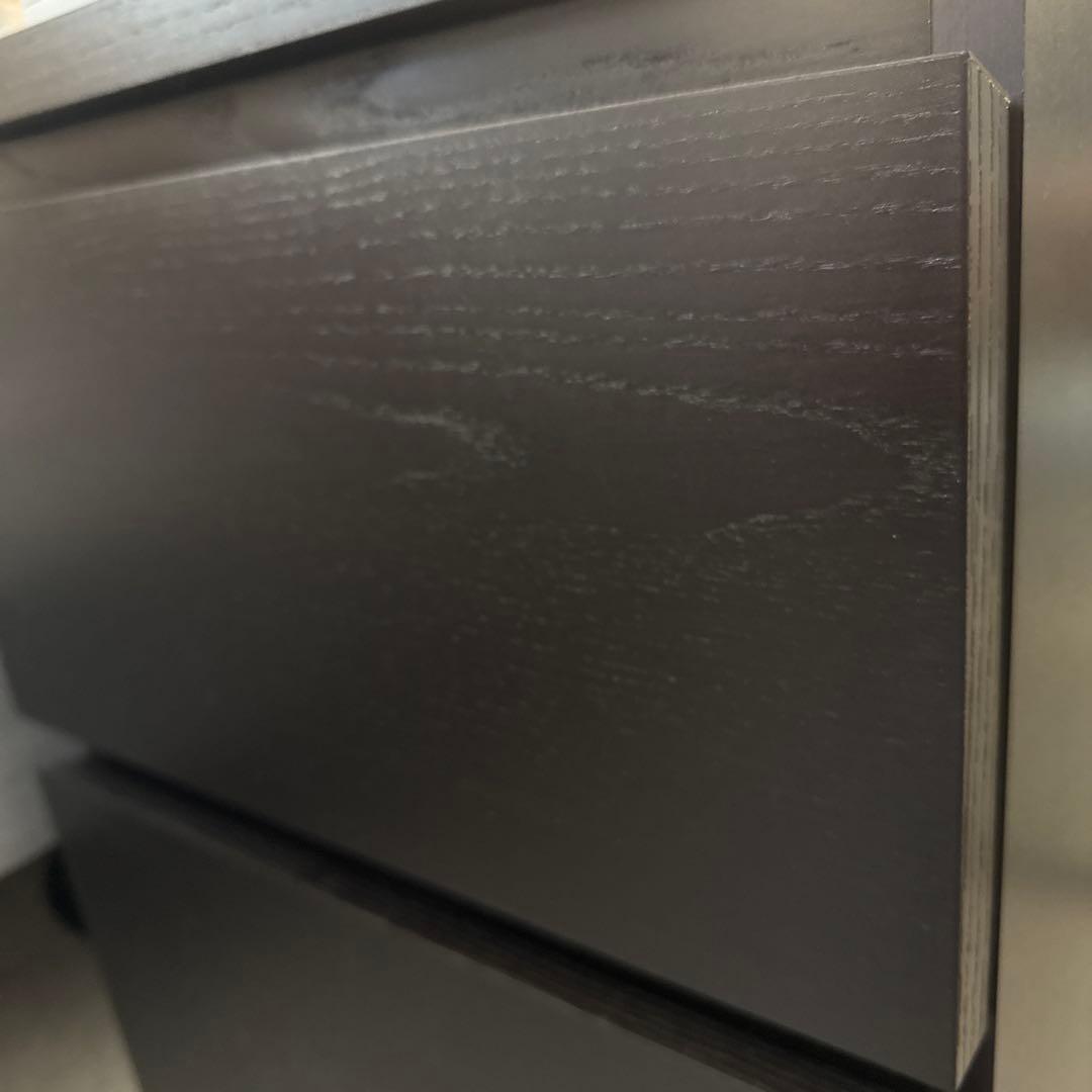 IKEA MALM マルムチェスト ブラックブラウン 40x55 cm