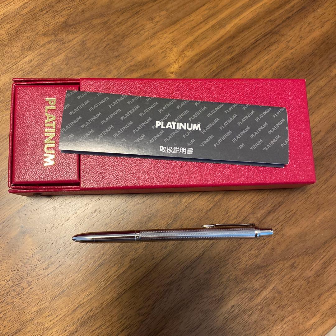 プラチナ万年筆　リビエール　メカニカルペンシル　0.5mm ロココ調　アミシマ