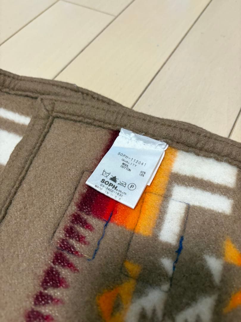 貴重 PENDLETON × SOPHNET. バージンウールブランケット