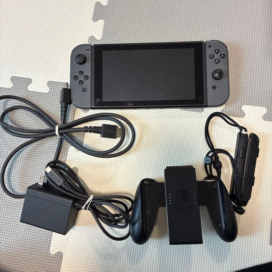 Nintendo Switch グレー 本体 Joy-Con付き値下げしました）