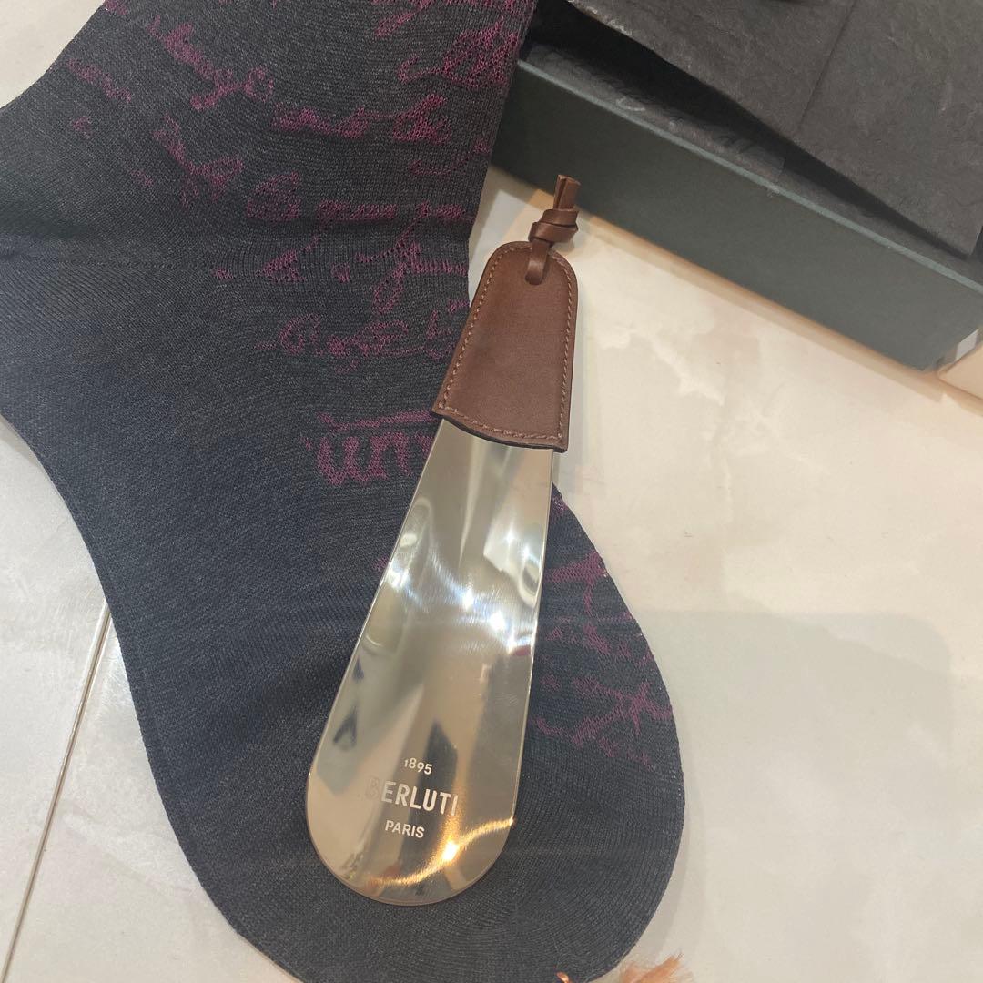 BERLUTI ベルルッティ靴べらと靴下セット