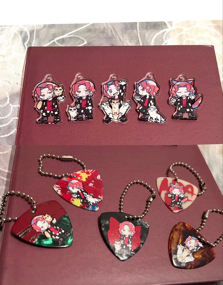 あらき ガチャガチャ 10種コンプリート ※ボールチェーンは紛失してます