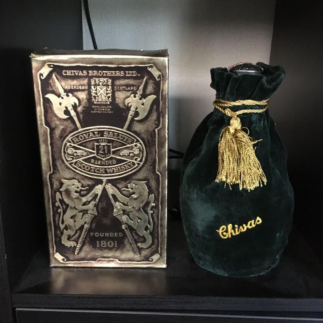Chivas  Salute 21年 スコッチウイスキー　古酒
