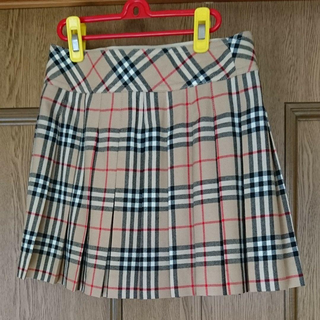 BURBERRY　BLUE LABEL ミニ巻きスカート　 サイズ36