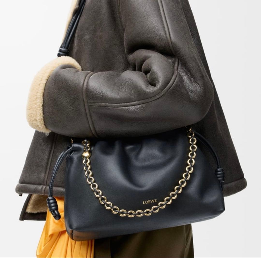 LOEWE ロエベ フラメンコパース ミディアム ブラック 正規品