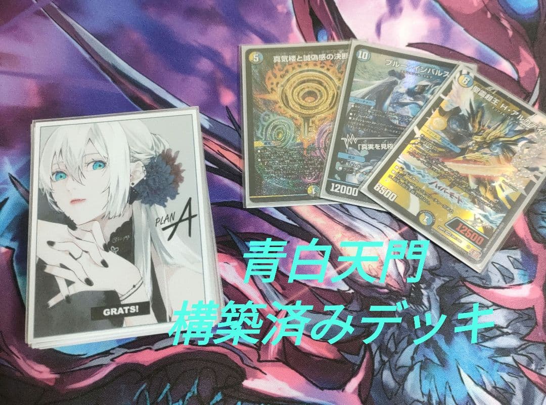 青白天門 構築済みデッキ