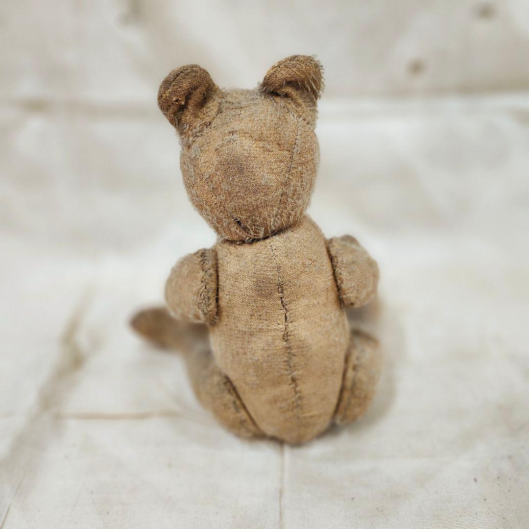 シュタイフ アンティーク 20～30年代頃 テディベア シューボタン