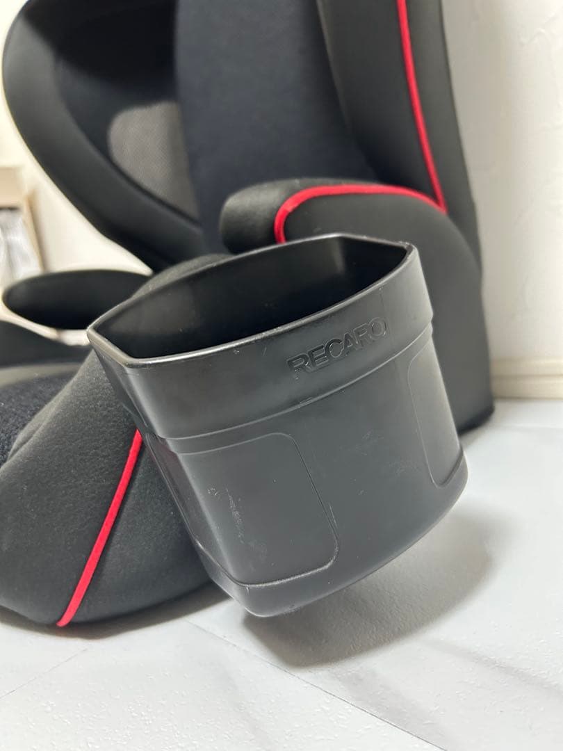 美品❗️RECARO レカロ　J3 ジュニアシート　レッドブラック