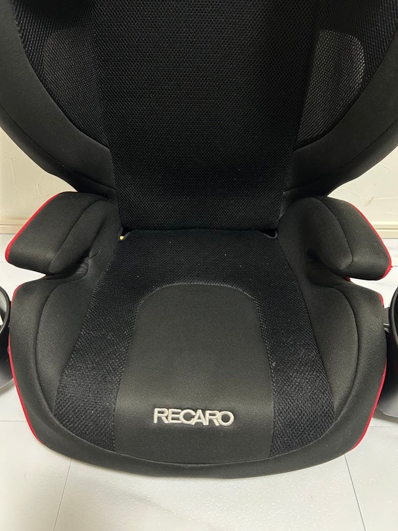 美品❗️RECARO レカロ　J3 ジュニアシート　レッドブラック