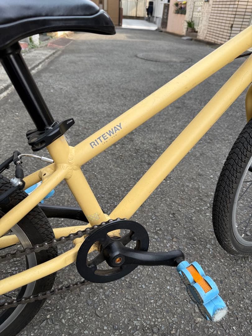 専用！！ RITEWAY 子供用自転車 ZIT 18 イエローカスタム