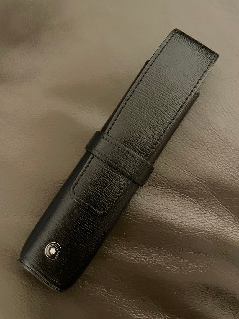 ◾️極美品◾️モンブラン ペンケース ◾️ ウエストサイド 114700◾️一本差し◾️