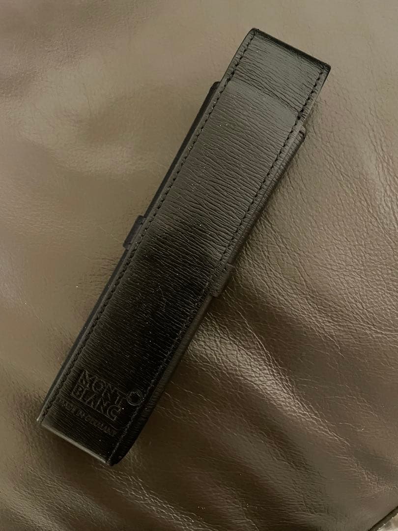 ◾️極美品◾️モンブラン ペンケース ◾️ ウエストサイド 114700◾️一本差し◾️