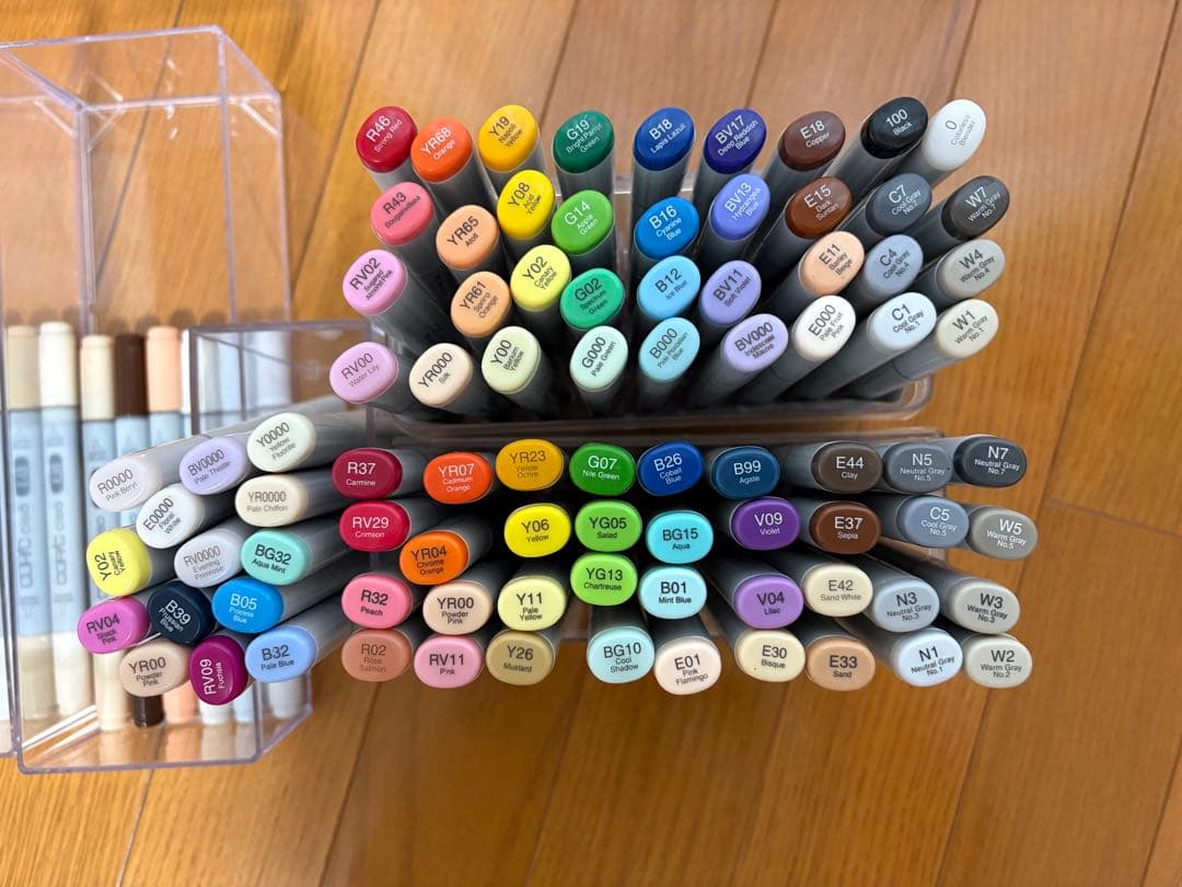 コピックスケッチベーシック36色セットプラスまとめ売り112本