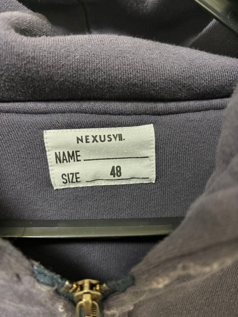 NEXUS7 フルジップ パーカー