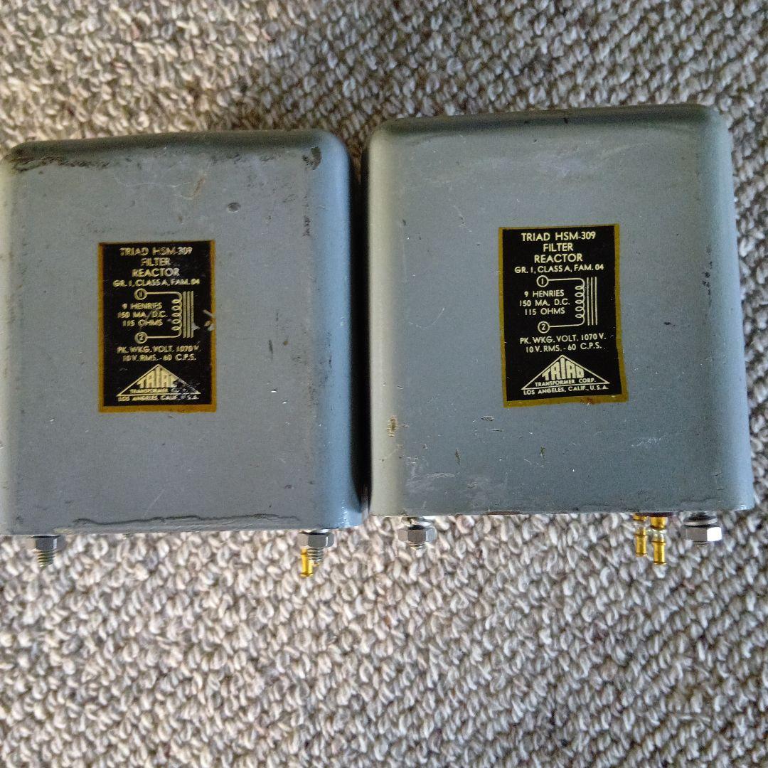 WE300Bに適したTRIAD チョークトランス２個