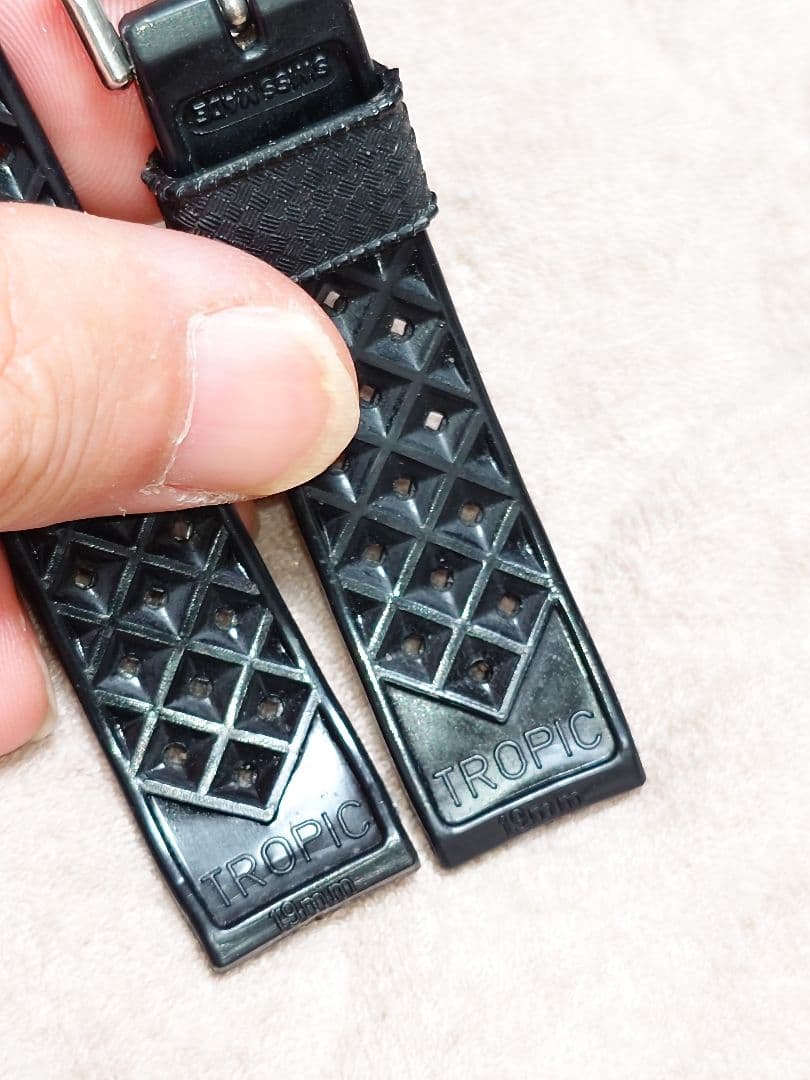 TROPIC トロピック ラバーストラップ 18mm ヴィンテージ ラバーベルト
