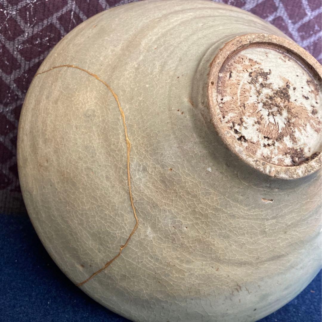高麗青磁　高麗青磁碗　金直し