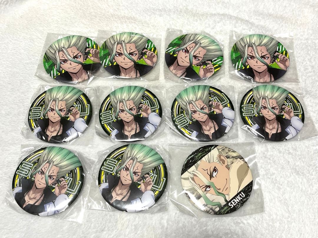 ドクスト 千空 サイバーパンク 缶バッジ