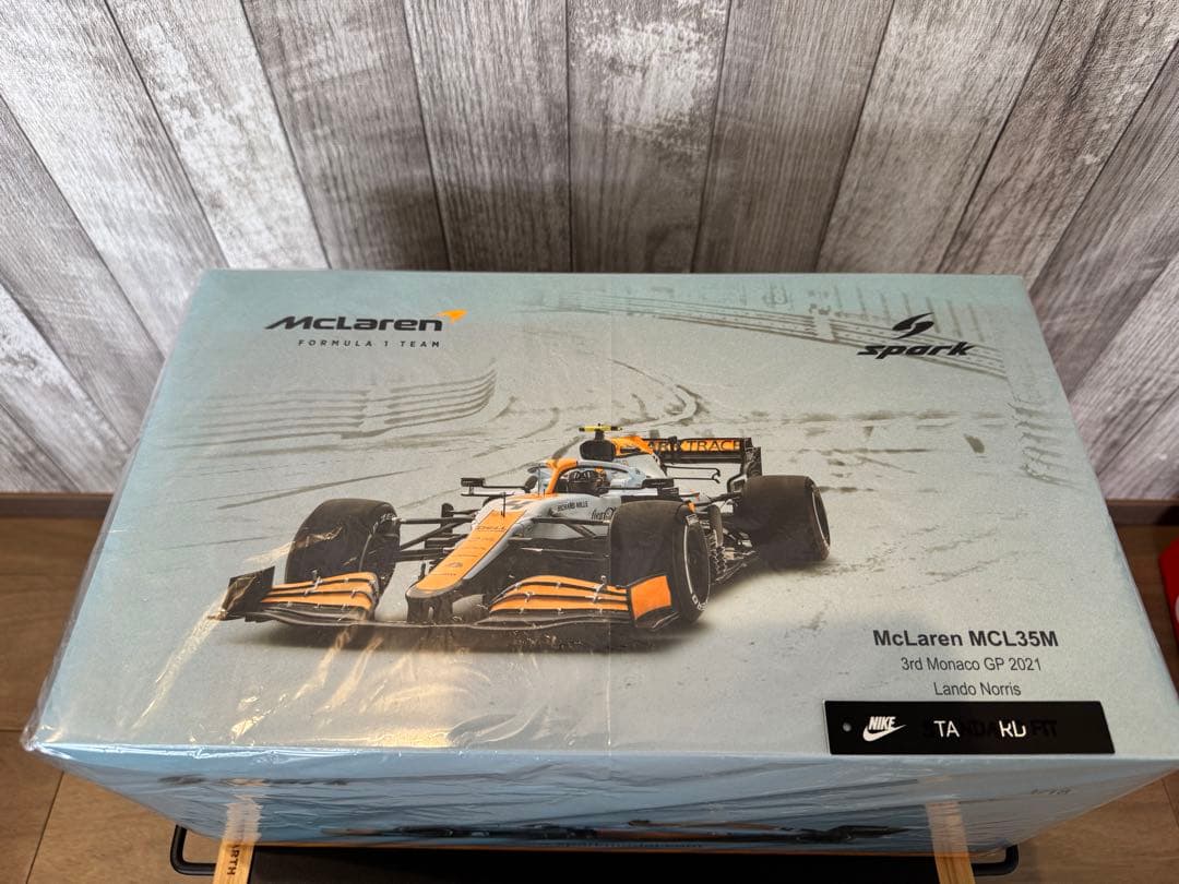 Spark McLaren 2021 Monaco GP LEDケース付き