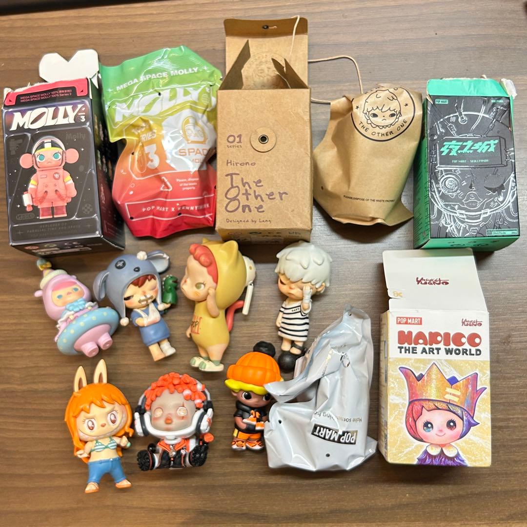 POP MART SKULLPANDA Molly DIMOO フィギュアセット