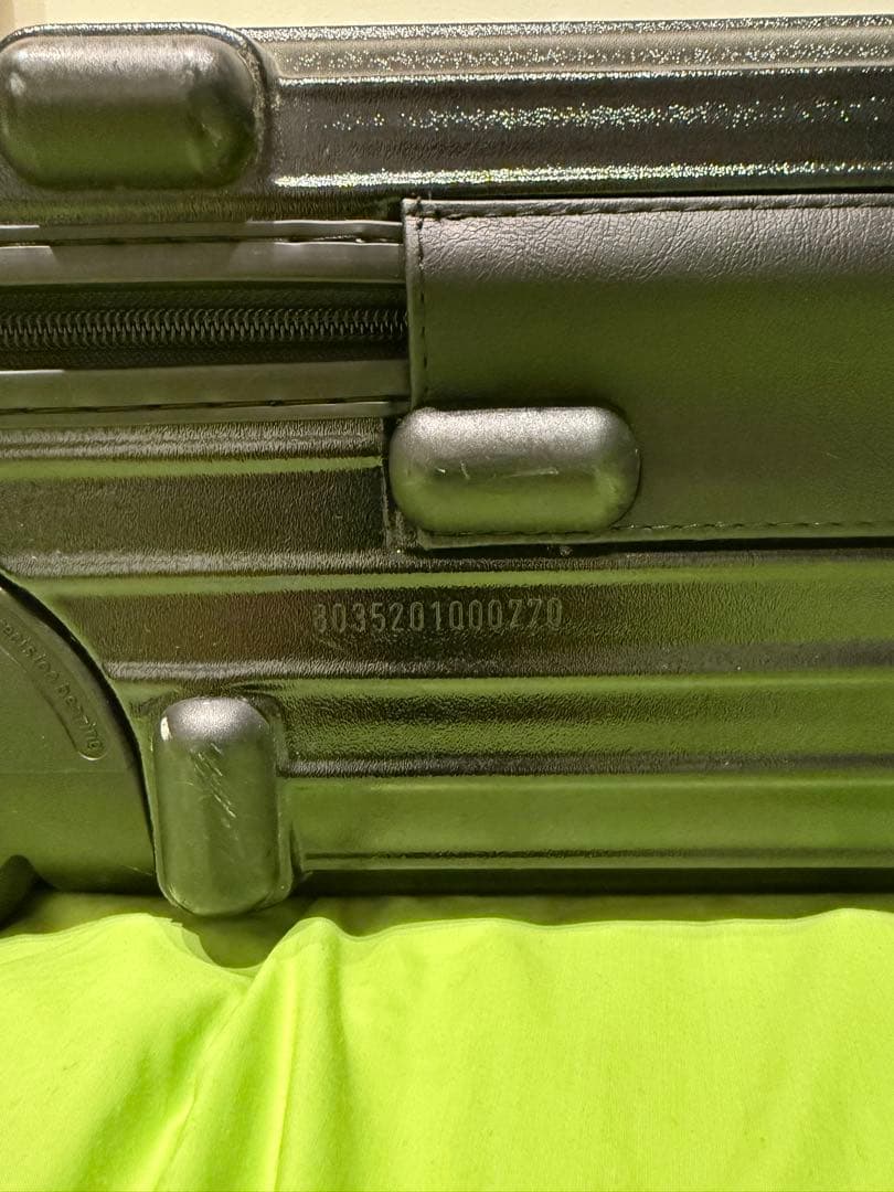 廃盤　RIMOWA/リモワ　ルフトハンザ２輪35Lマットブラック