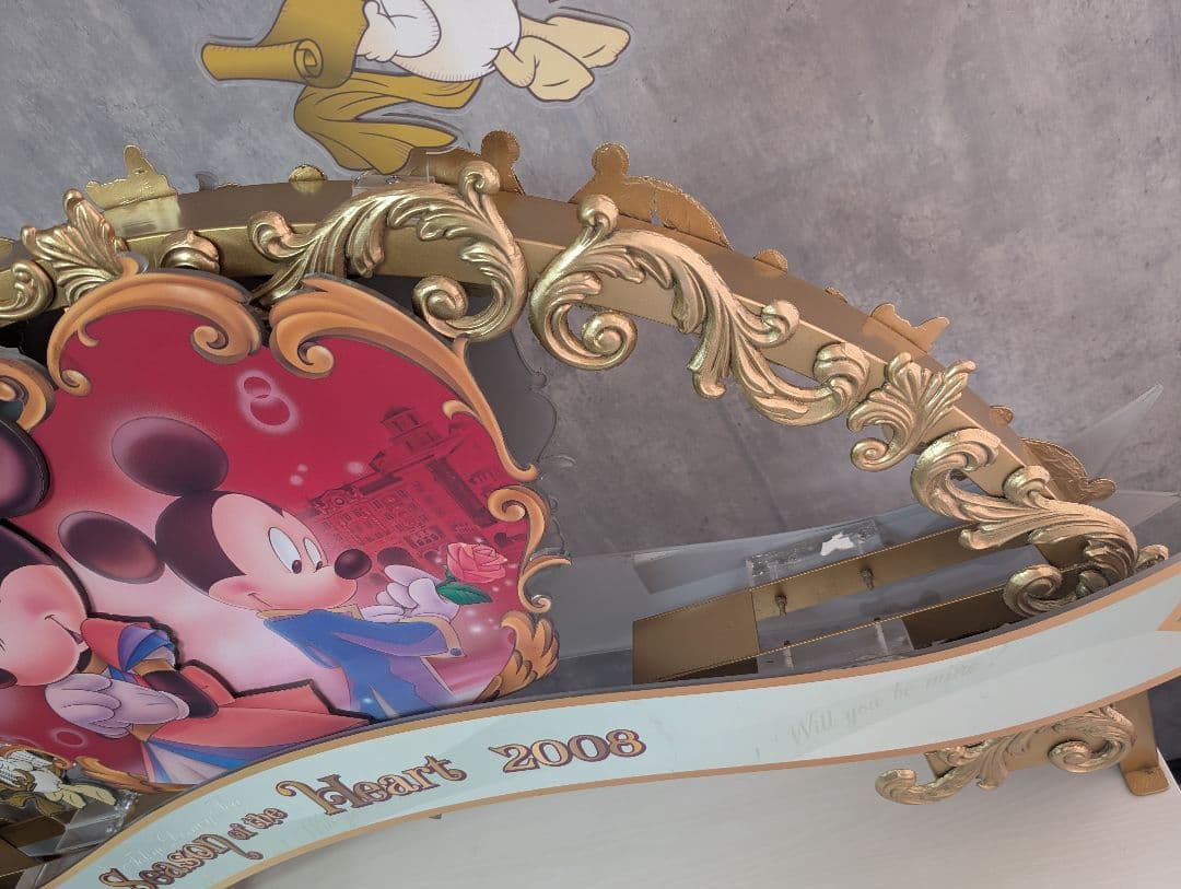断捨離処分価格　ディズニーシー　イベント使用パネル　アーチ　アイアン装飾　激レア