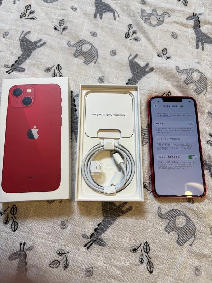 iPhone 13 mini 128GB ＆ Apple Watch S5