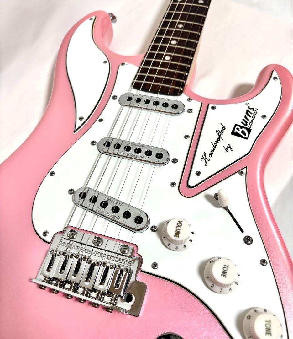 【美品、新品弦張替済】Burns LONDON エレキギター COBRA DX