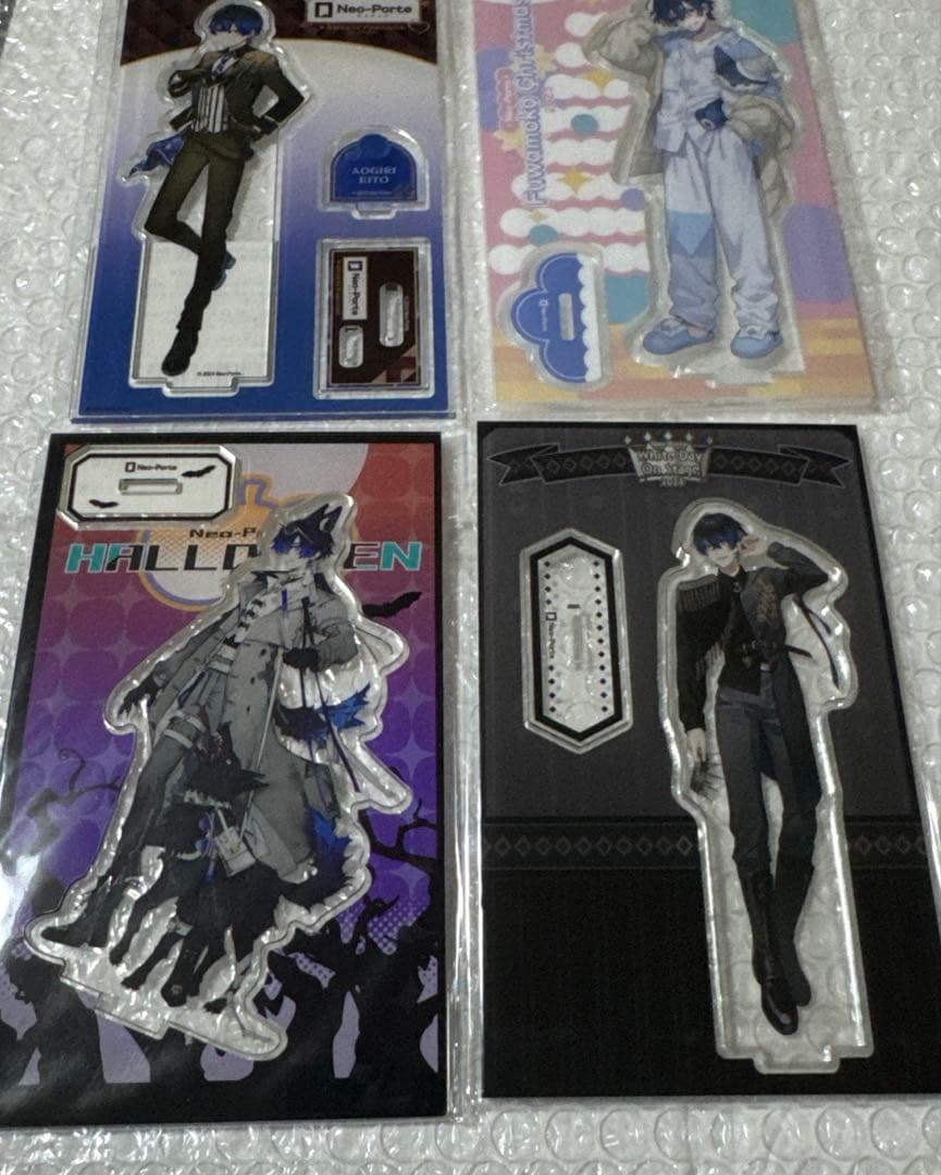 ネオポルテ　青桐エイト　まとめ売り　アクリルスタンド　缶バッジ