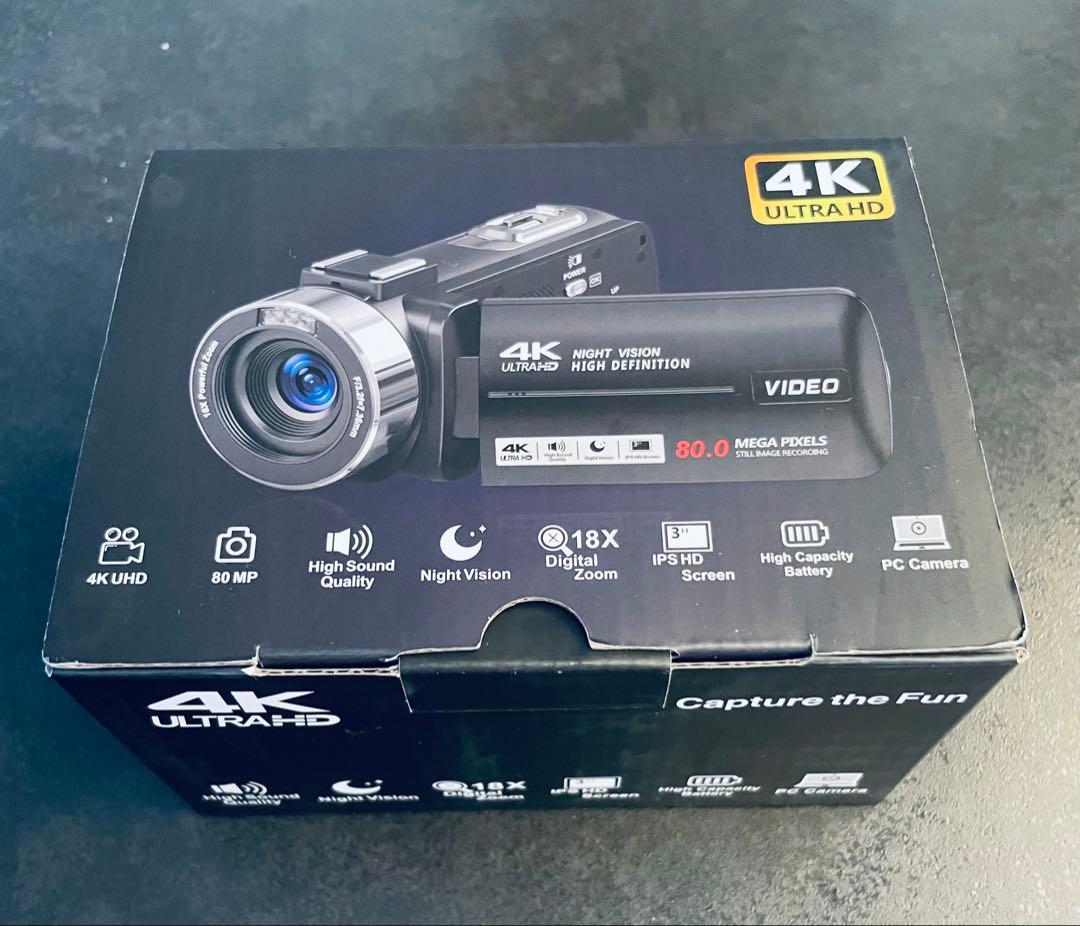 4K ULTRA HD ビデオカメラ 本体