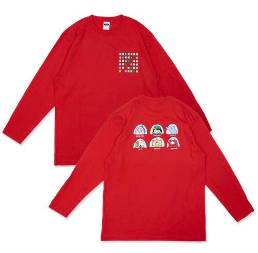 あいみょん ドルアパの窓からこんにちは ロンT 赤 長袖Tシャツ 新品未開封