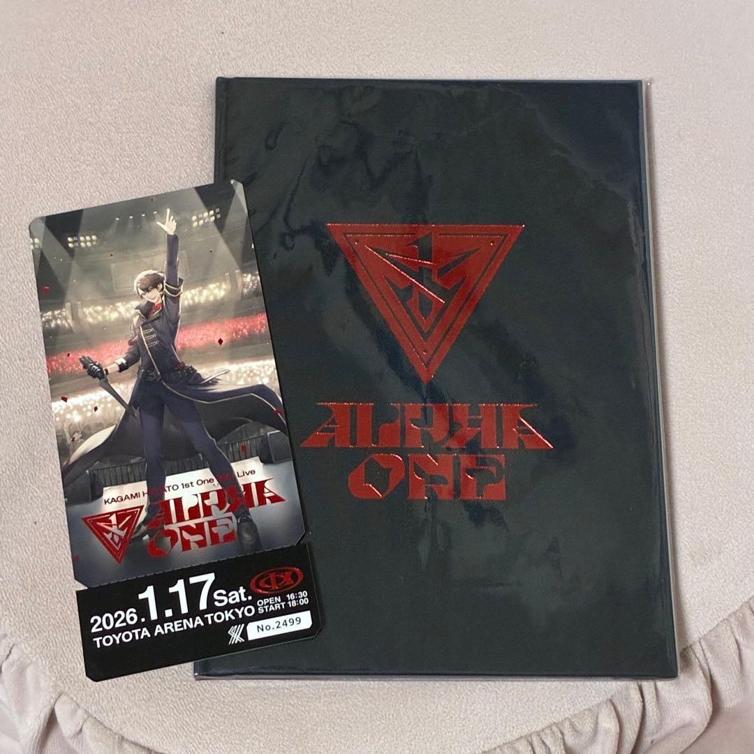 加賀美ハヤト ワンマンライブ S席特典 ブックレット メモリアルチケット