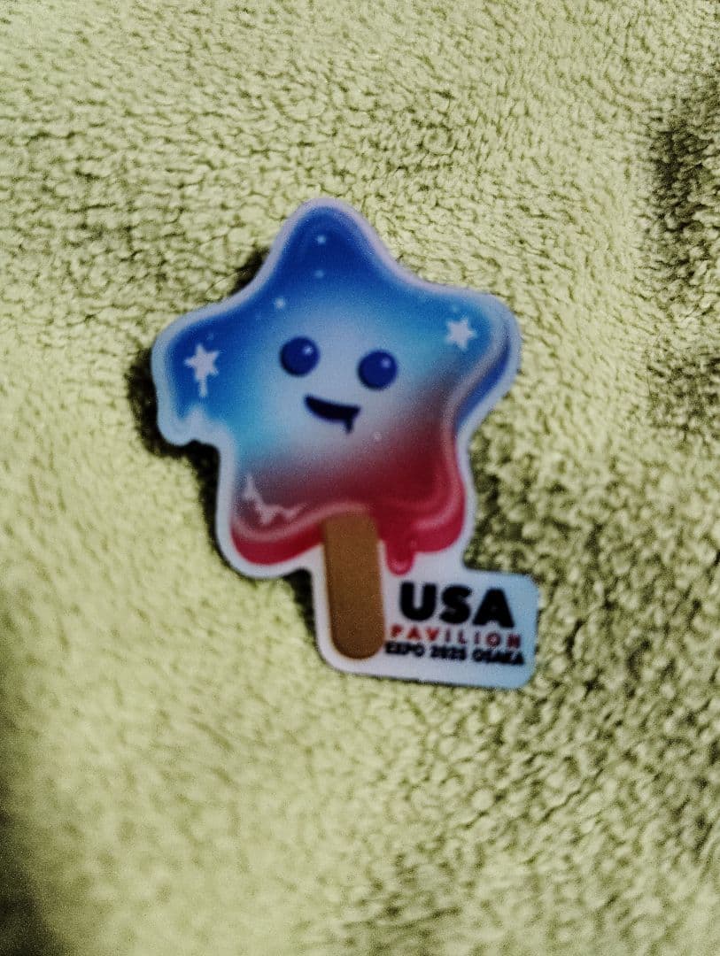 【激レア】大阪万博 アメリカ館ピンバッジ
