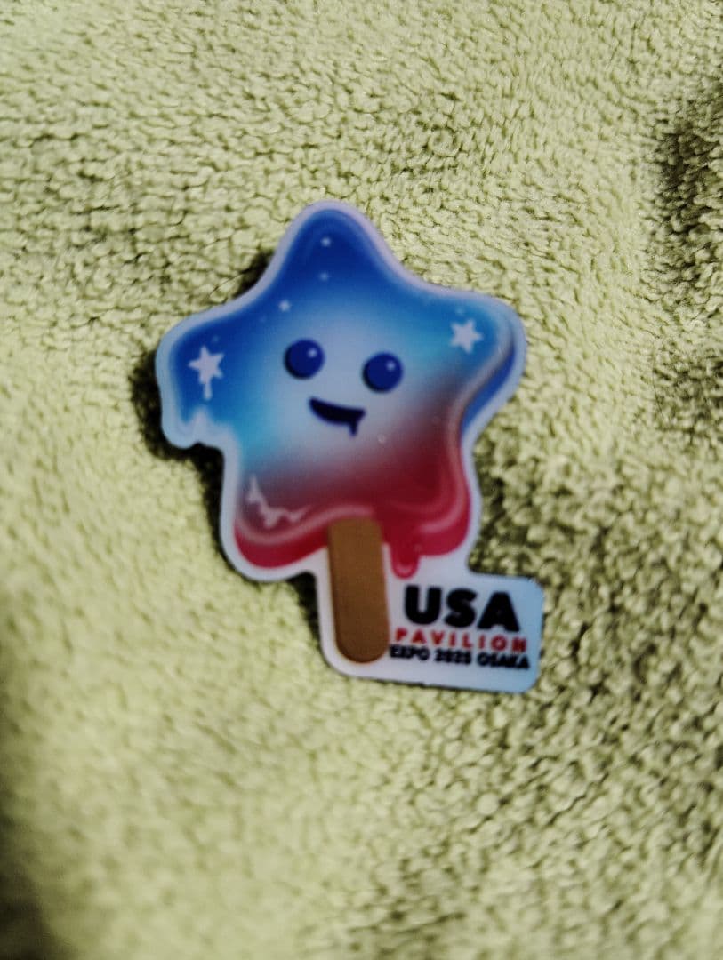 【激レア】大阪万博 アメリカ館ピンバッジ
