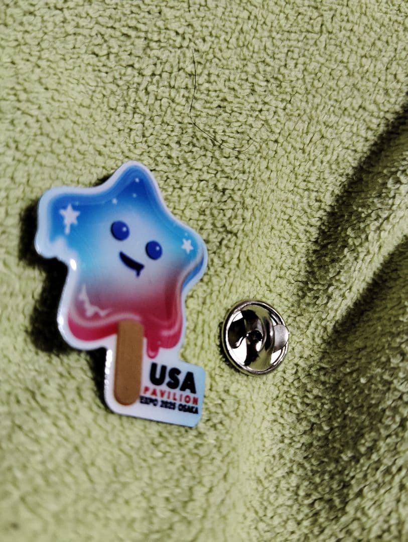 【激レア】大阪万博 アメリカ館ピンバッジ