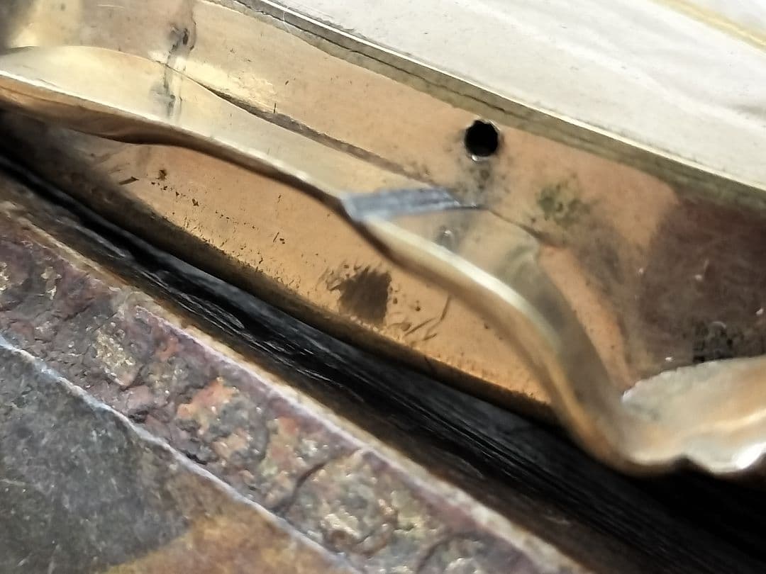 アンティーク モーニングジュエリー ブローチ 遺髪 訳あり