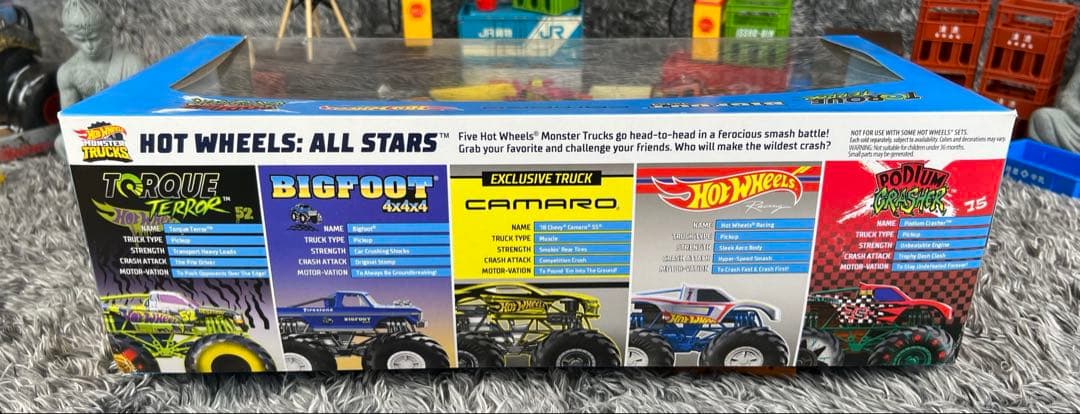 ホットウィール MONSTER TRUCKS モンスタートラック 5台セット