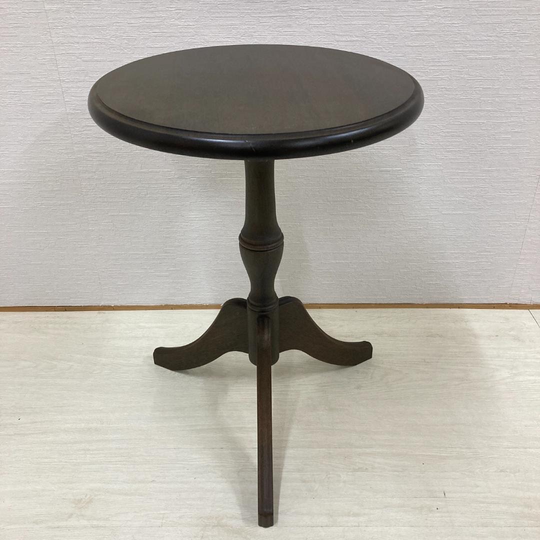 【マルニ】地中海　ワインテーブル　サイドテーブル　コーヒーテーブル　木製 B