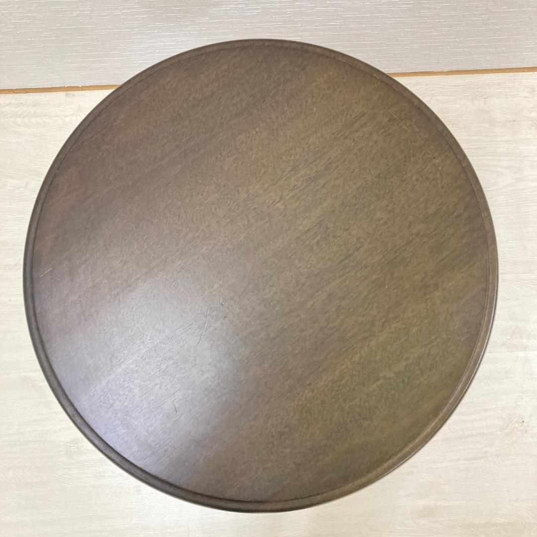 【マルニ】地中海　ワインテーブル　サイドテーブル　コーヒーテーブル　木製 B