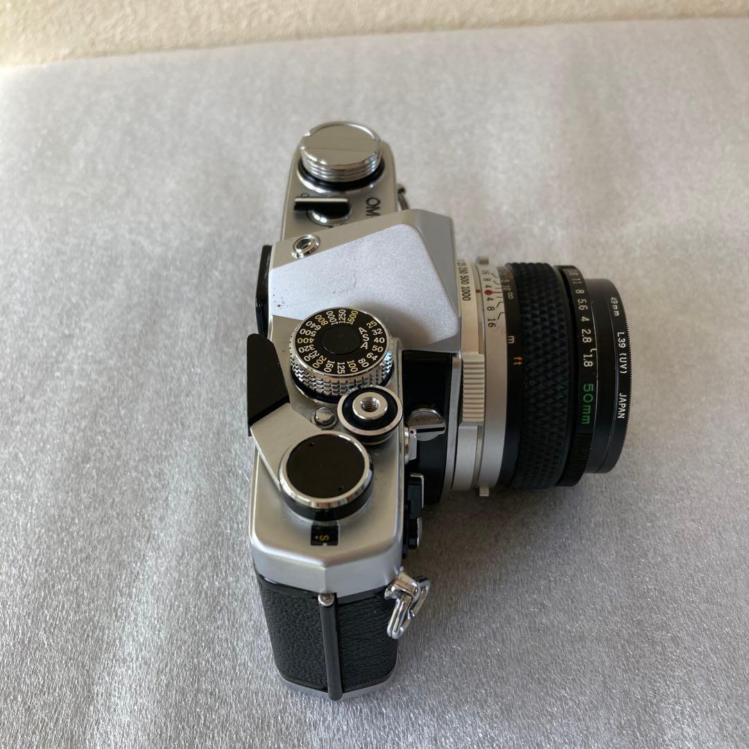 OLYMPUS OM-1 一眼レフカメラ 50mmレンズ カメラケース付き