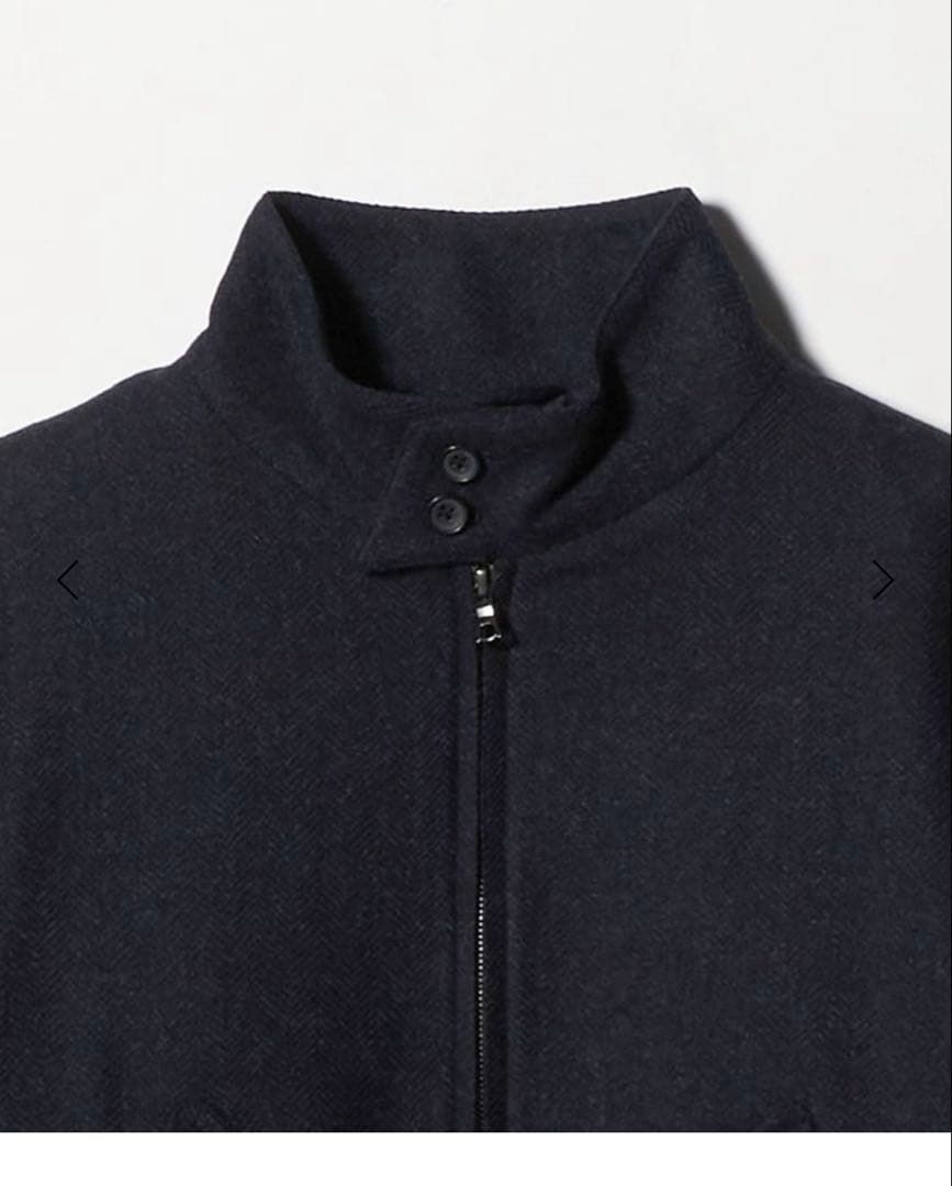 ののの 【別注】＜blurhms＞HARRINGTON ジャケット ブルゾ