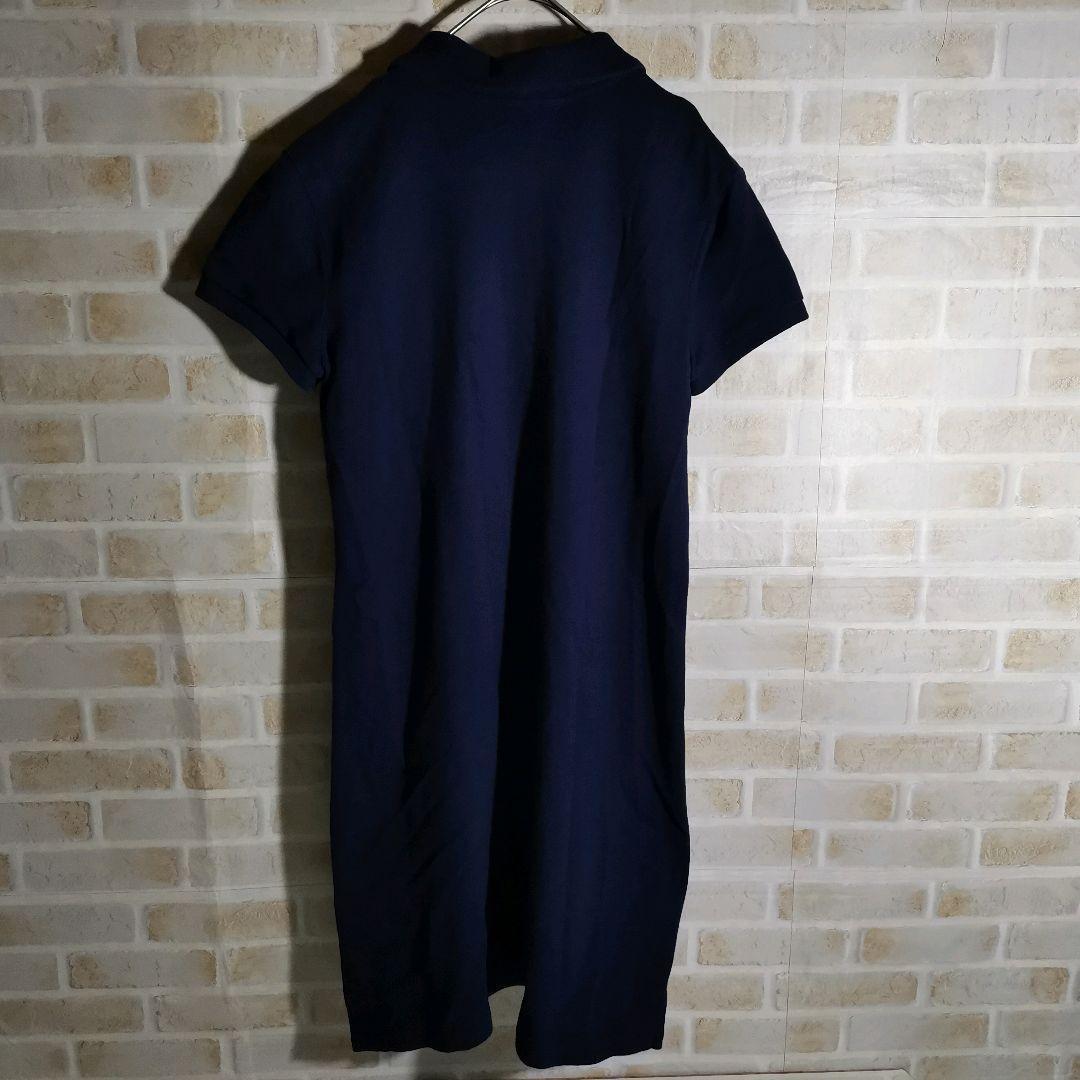 ポロラルフローレン ポロシャツ 半袖 ワンピース ネイビー ポロベア