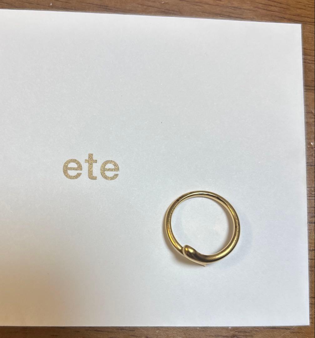 ete ハッピーカムカム　スネークリング エテ　 指輪　11号　蛇　開運　縁起