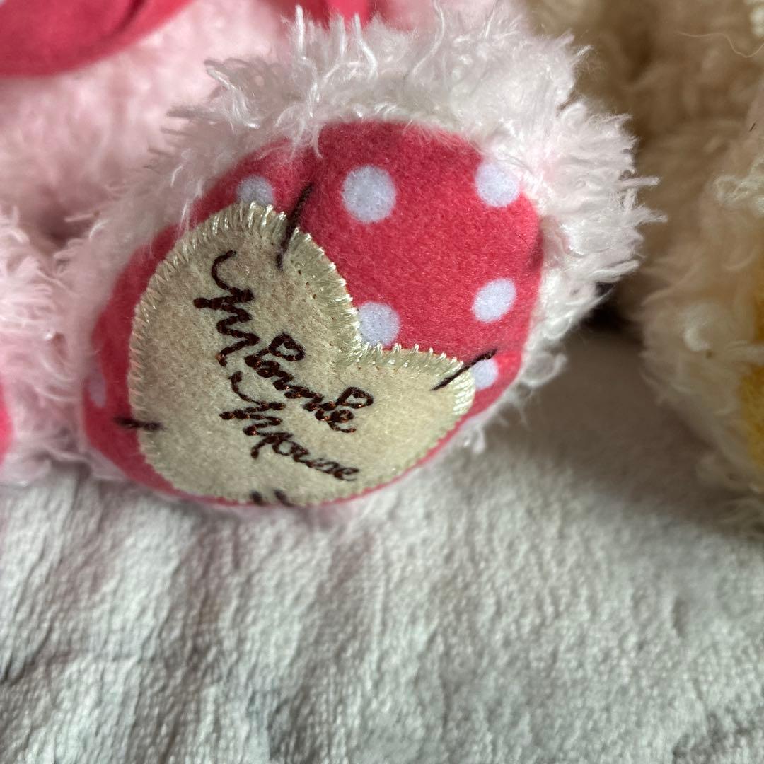 カドリーベア　熊　ディズニー　ミニー　ぬいぐるみ　Ｍサイズ　2体　クリスマス