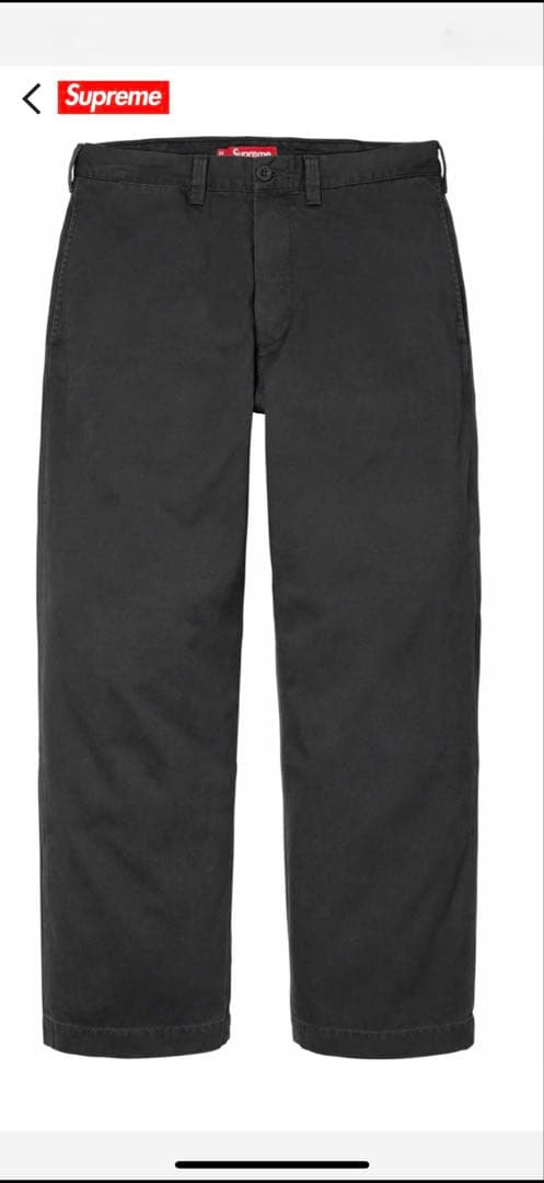 Supreme Pin Up Chino Pant チノパンツ　シュプリーム