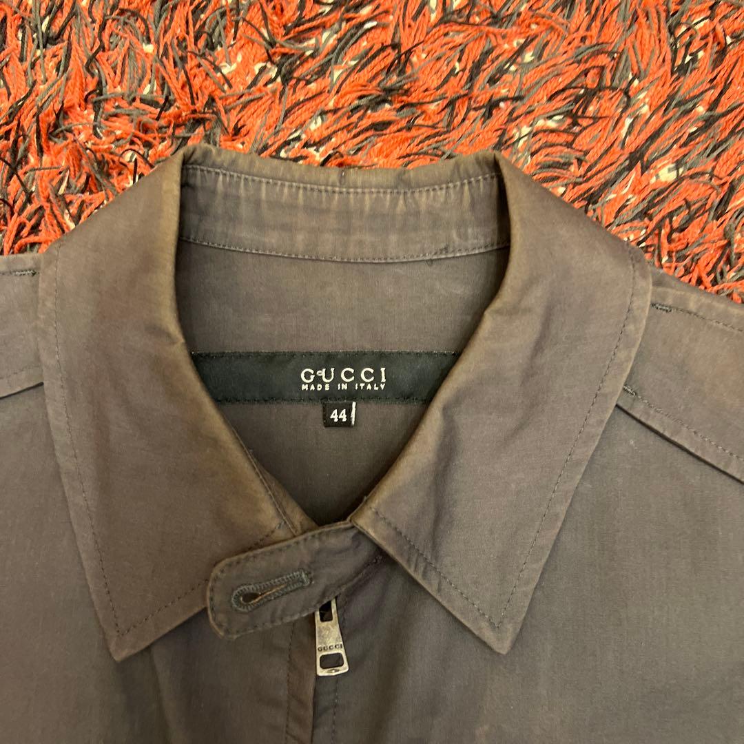 グッチ　GUCCI イタリア製　ライダース　ブルゾン　ジャケット　タグあり